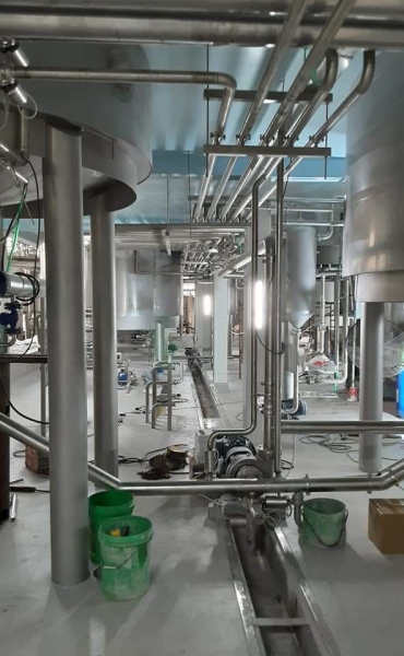Hệ thống bồn công nghiệp nhỏ - Cơ Khí Đức Huy - Công Ty TNHH Cơ Khí Kỹ Thuật Bồn ống Công Nghệ Hóa Chất Đức Huy